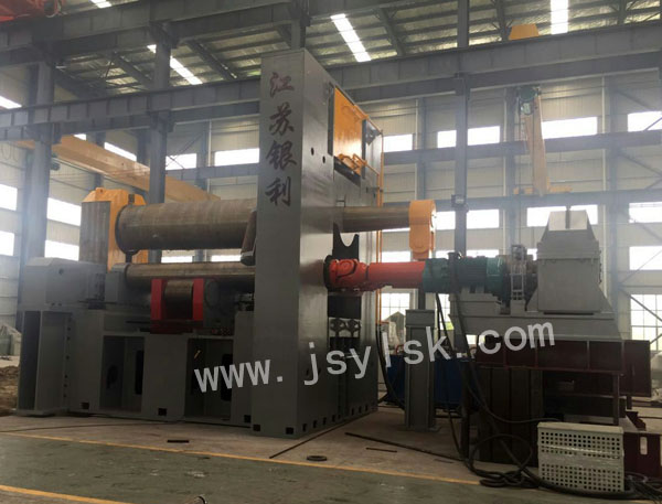 水平下調式卷板機