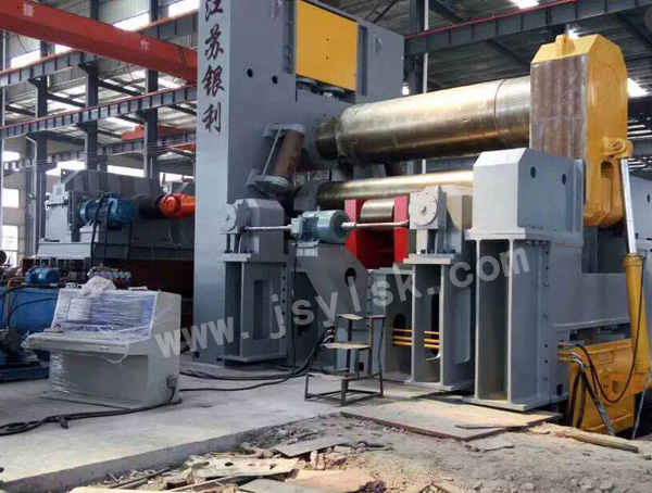 水平下調式卷板機